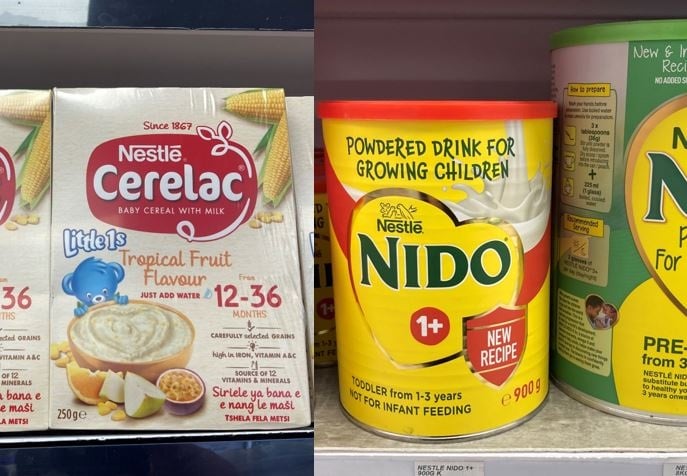 Nestlé has been adding sugar to it's Nido and Cerelac baby food formulations in lower and middle-income countries, including South Africa, but not in richer nations like Switzerland. (William Brederode/News24).