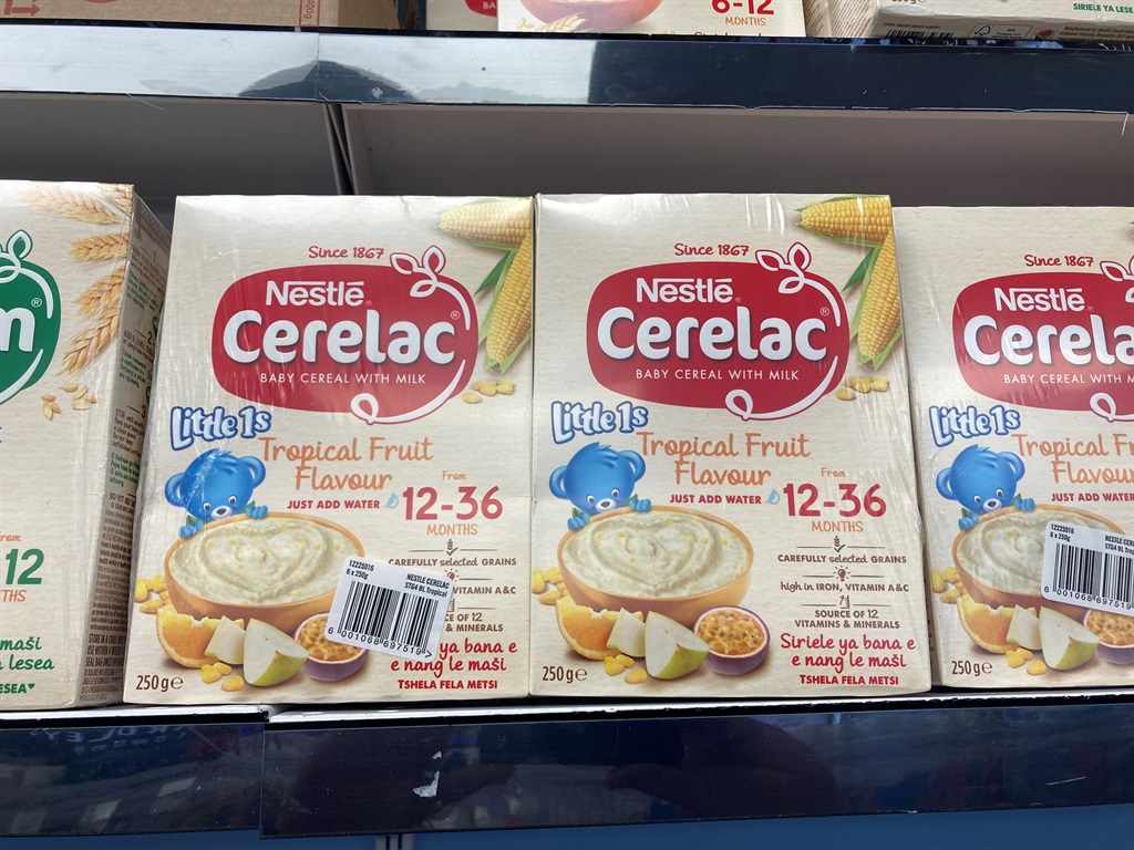 Image of Cerelac product on shelf.