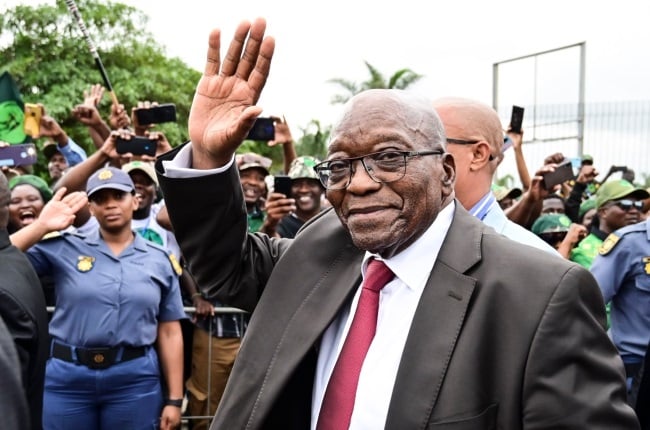 Former president Jacob Zuma has turned his back on the ANC, returning to the political fray as the leader of the rival MK Party. (PHOTO: Gallo Images/Getty Images)