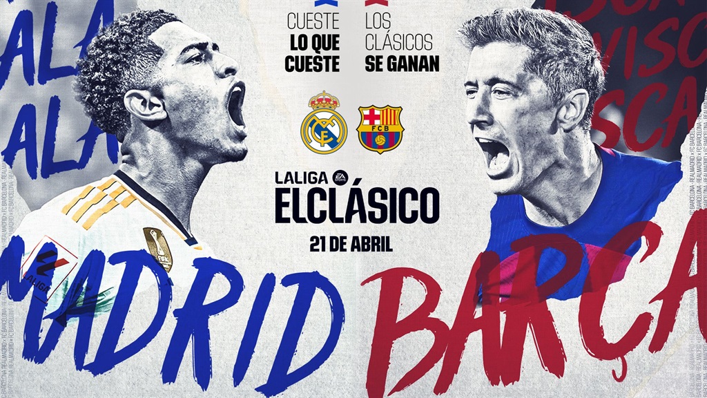 The Real Madrid versus FC Barcelona clash on 21 April could decide the LaLiga title