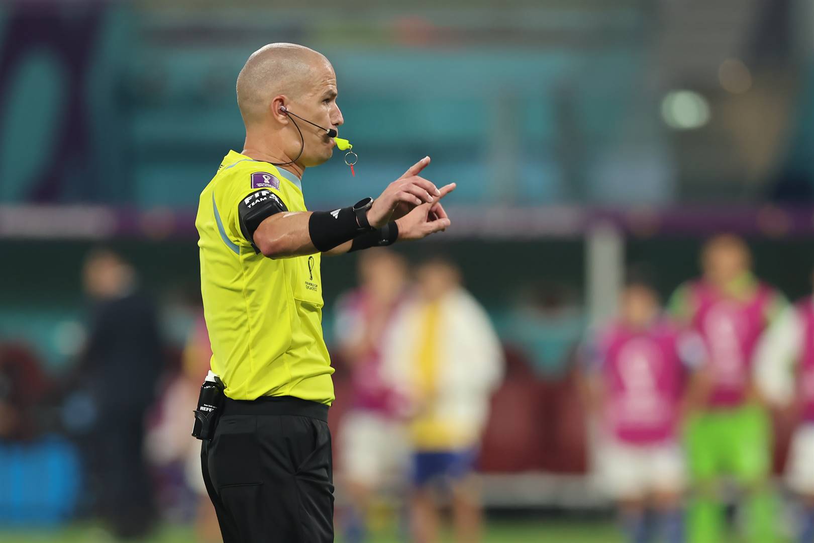 Retired SA referee Victor Gomes is a qualified VAR instructor. The retired World Cup referee is Safa's chairperson of the referees’ committee. Photo: Youssef