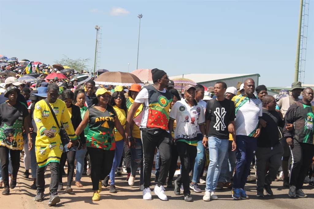 The ANC in Hammanskraal says the march is the third and that this time they will fight to solve the problem of Babelegi factories once and for all. Photo by Thokozile Mnguni