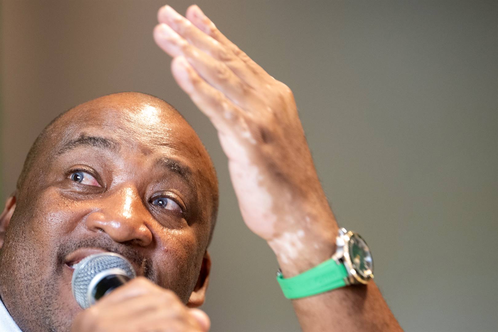 Gayton McKenzie, who is the leader of the Patriotic Alliance. Photo by Jaco Marais