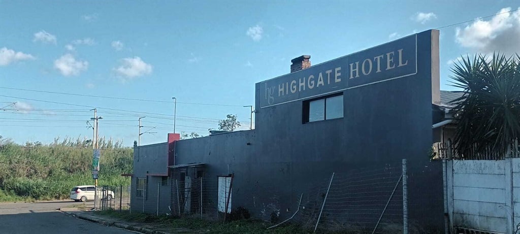 The Highgate Hotel in East London where unknown gunmen opened fire and killed five people in 1993. (Sithandiwe Velaphi/News24)
