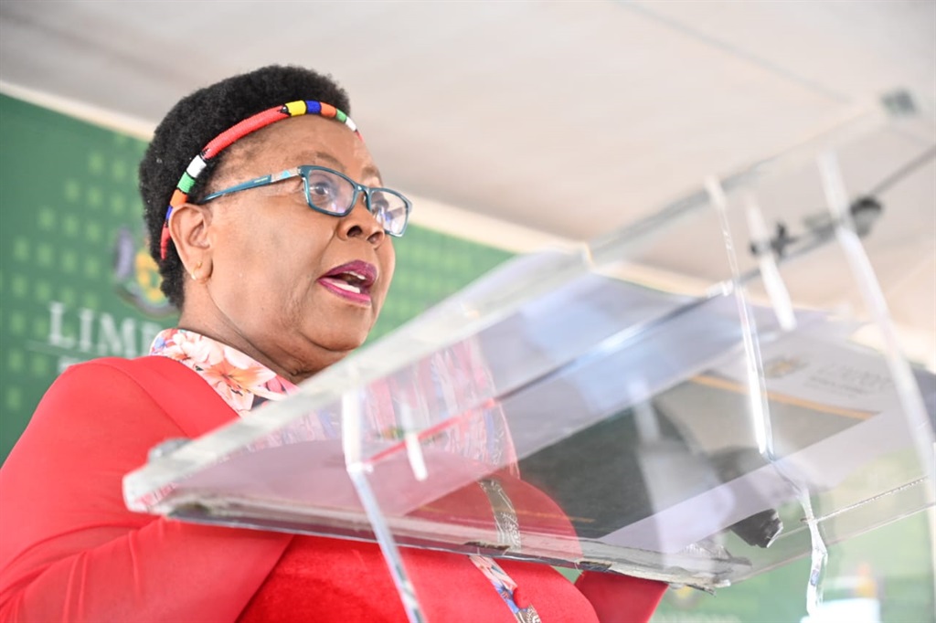 Social Development MEC Nandi Ndalane who is calling for urgent sexual health education from parents and teachers following the rape incident. Photo by Judas Sekwela 