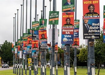 Give us a sign! ANC admits it is not in pole position for May polls after fumbling election posters