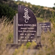 Azapo says Steve Biko being harassed 'beyond the grave' after vandalism of gravesite