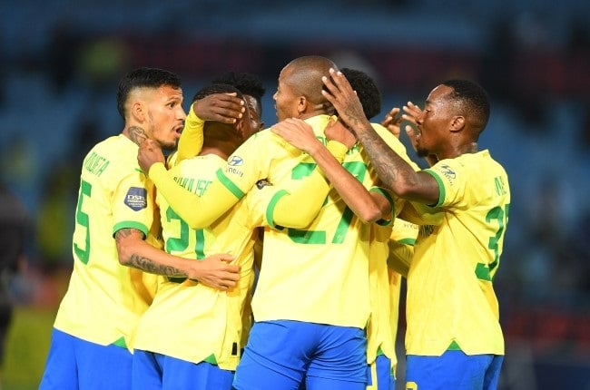 Mamelodi Sundowns' bright start helped them cruise to a 2-1 win over Sekhukhune United to move a step closer to winning their record seventh league title. 
(Lefty Shivambu/Gallo Images)