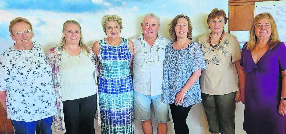 SA Association for Retired People (SAARP) Jeffreys Bay Social Club elected the new Committee members last week at the Club Meeting for the period 2024/25. The Social Club meets every third Tuesday at the Jbay Bowls Club at 10:00 with tea and sandwiches ready from 09:15. The membership fee is R50 per year. For more info contact Charmaine Prinsloo on 066 550 8736. From left are Jacky Opperman (Additional Member), Anita Kruger (Membership), Charmaine Prinsloo (Secretary), John Petrellis (Chairman), Ann Skinner (Additional Member), Jackie Roberts (Tea Co-ordinator) and Irene Pijl (Treasurer).                        Photo: Supplied