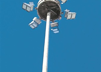 Makhaza high mast gets LEDs