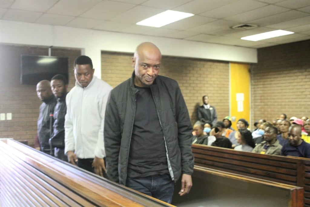 Dr Tumelo Raymond Ntholeng and his co-accused appeared in the Vereeniging Magistrates Court. Photo by Tumelo Mofokeng