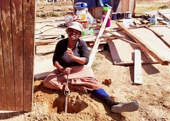 Joburg widow's home demolished six times since September
