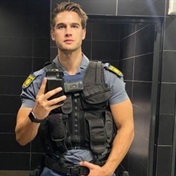 Cuff me, constable! YOU meets the hottie cop who made the internet blush
