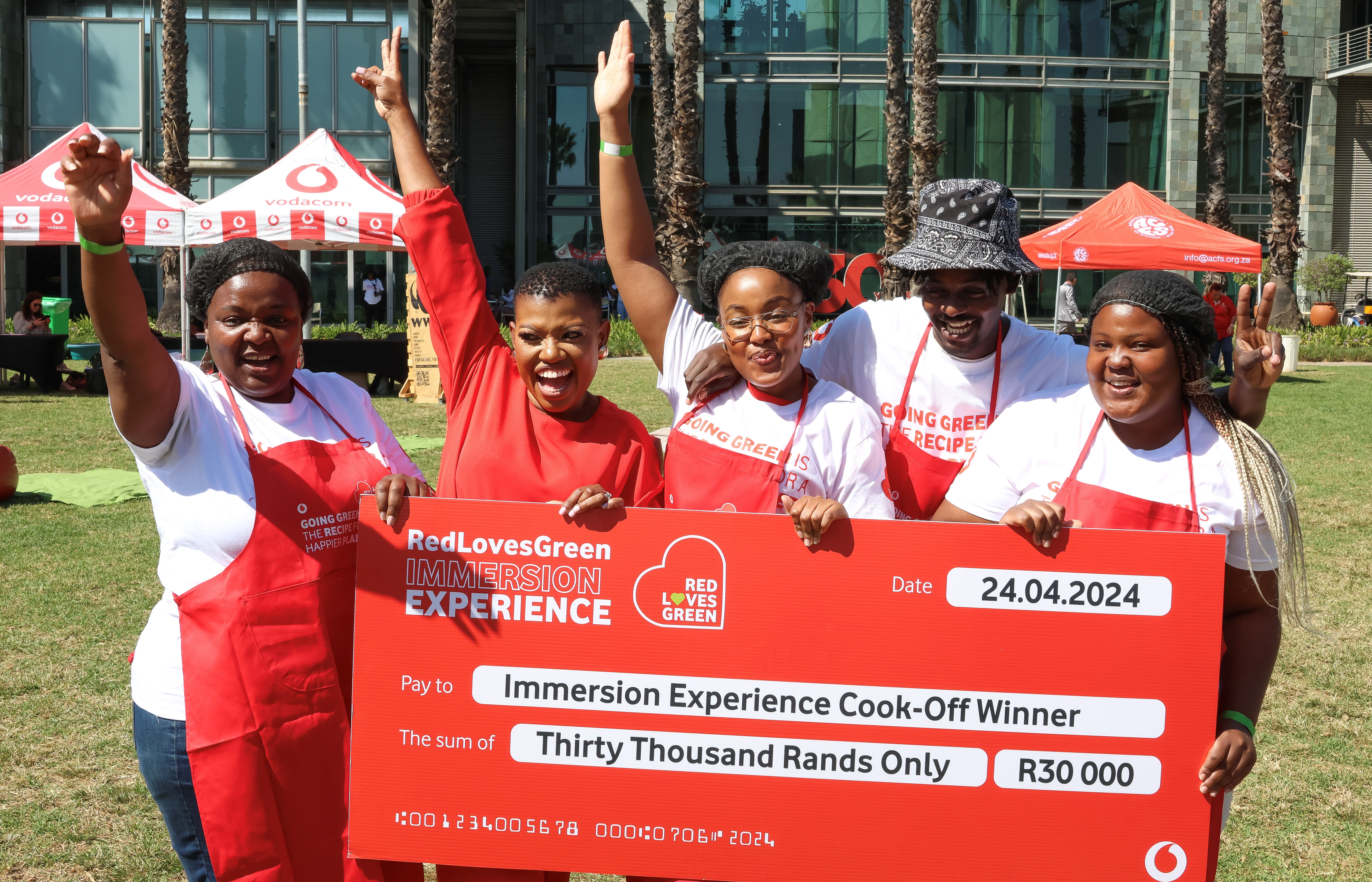In Pictures: Chef Zanele Van Zyl headlines sustainability themed cook-off