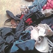 40 DIRTY PANTIES MYSTERY: Condoms, blood stains in a bag!