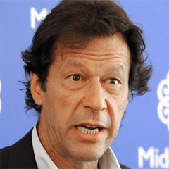 Legendary Imran Khan. (AFP)