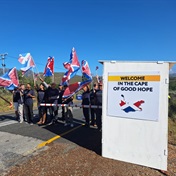 ANC fumes as Referendum Party's 'secessionist vigilantes' block R62 between Eastern Cape, Western Cape