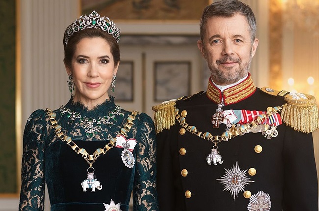 Queen Mary and King Frederik. (Steen Evald/detdanskekongehus)