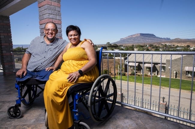 Rodney and Maria Lakey moved to Vanrhynsdorp six years after their accident. (PHOTO: ER Bombard) 