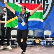 She's got the power! South African Brendali Theron crowned the world's strongest woman