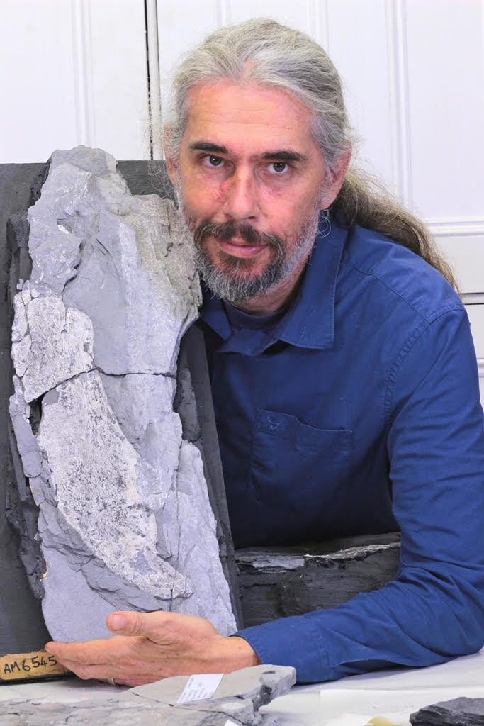 Historic Find: Dr Rob Gess of the Albany Museum has recently resulted in global interest in a killer fish that lived near Makhanda, in the Eastern Cape, over 360 million years ago.