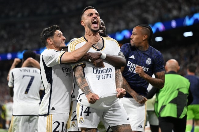 Joselu's goals handed Real Madrid their ticket to the Champions League final when they faced Bayern Munich in the semi-final at the Santiago Bernabeu on Wednesday night. (David Ramos/Getty Images)