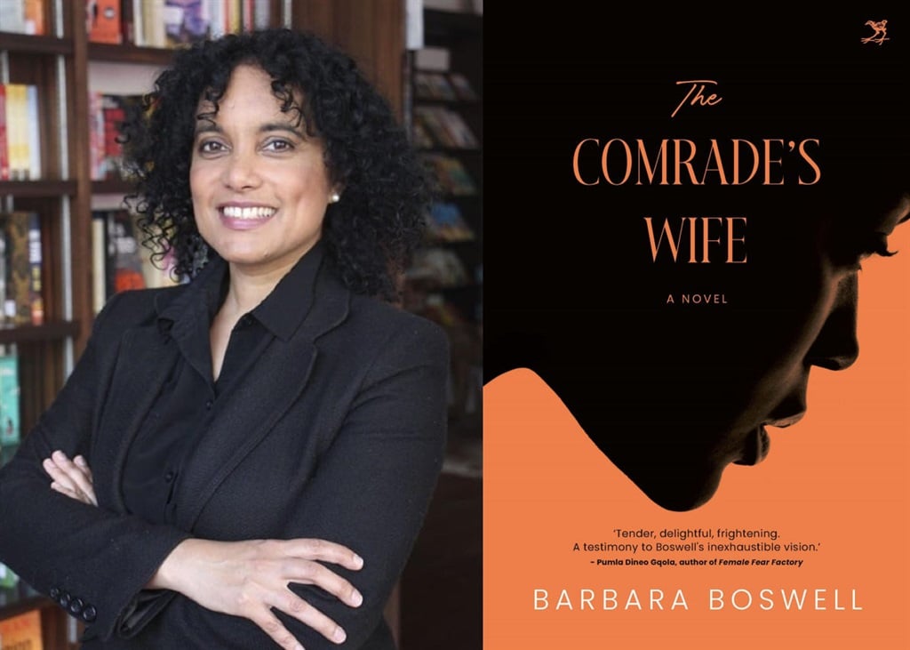 Barbara Boswell and her new novel The Comrade’s Wife (Supplied)