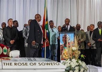 WATCH | Farewell, Rose of Soweto - Dingaan Thobela given a hero's funeral 