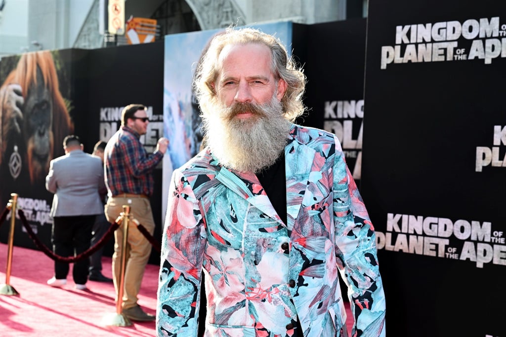 Neil Sandilands at the premiere of Kingdom of the Planet of the Apes held at the TCL Chinese Theatre IMAX on 2 May 2024 in Los Angeles, California. (Gilbert Flores/Variety via Getty Images)