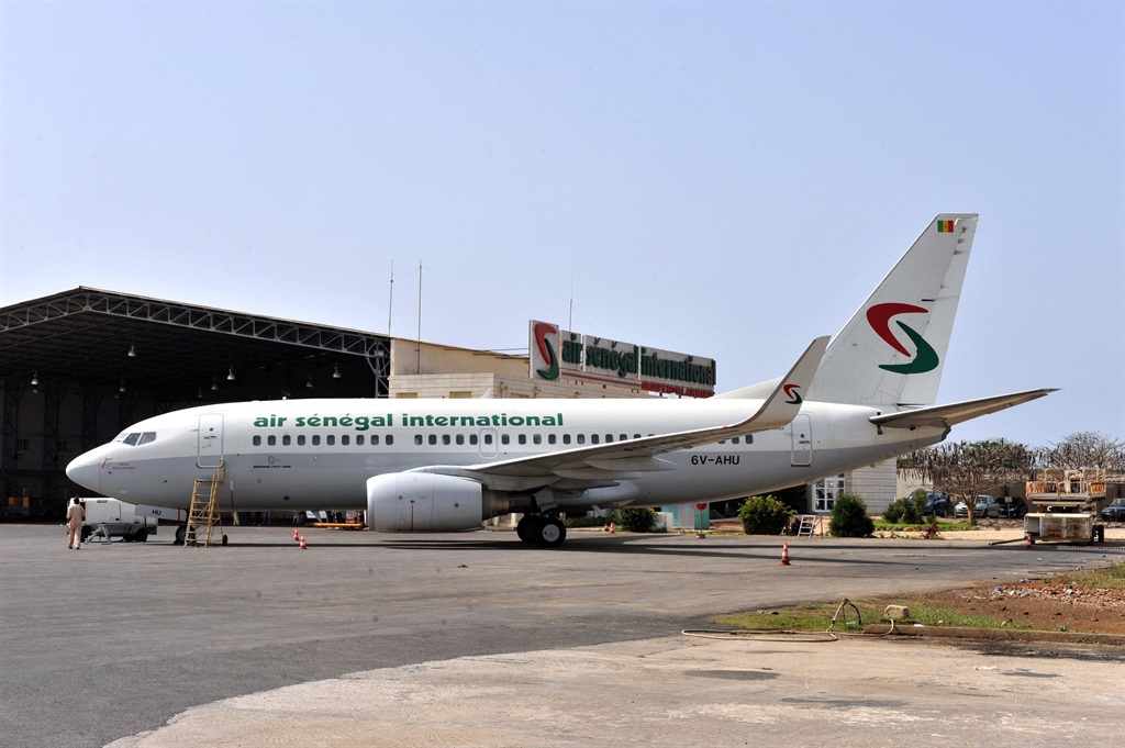 An Air Senegal plane – not the aircraft in question – pictured in Dakar in April 2009.(Georges GOBET / AFP)
