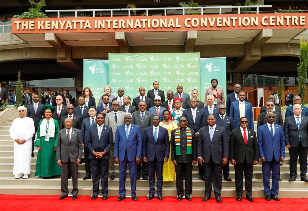 African heads of state at the 2024 Africa Fertiliser and Soil Health Summit. (@JosefaSacko/X formerly Twitter)