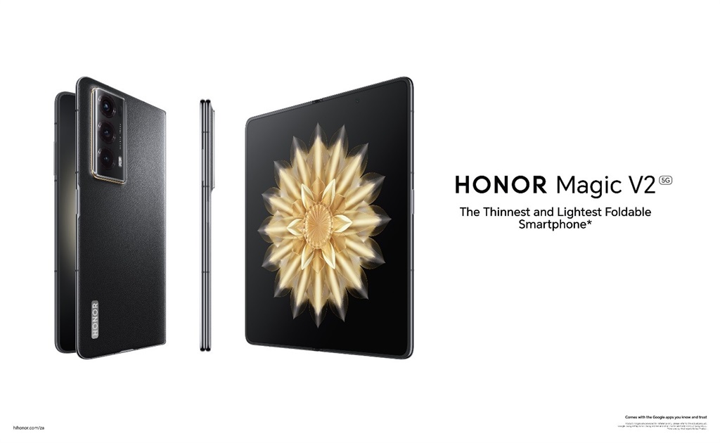 HONOR Magic V2 which is crowned the world’s thinn