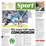 What’s in City Press Sport: ‘It’s ridiculous’ – Tovey on Chiefs’ struggles | Legal threat over Boks tests costs
