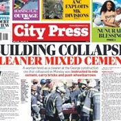 What’s in City Press: Bucy’s gospel: Her status is single | Building collapse: cleaner mixed cement