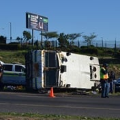 Nine policemen injured, two seriously, in Nyala rollover on N1 in Cape Town