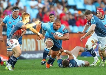 Bulls' scrum 'Quadzilla' deadpans concern over new laws: 'There'll still be knock-ons'