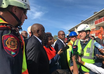 George building collapse: 'There is no worse grief' - Ramaphosa addresses families of victims