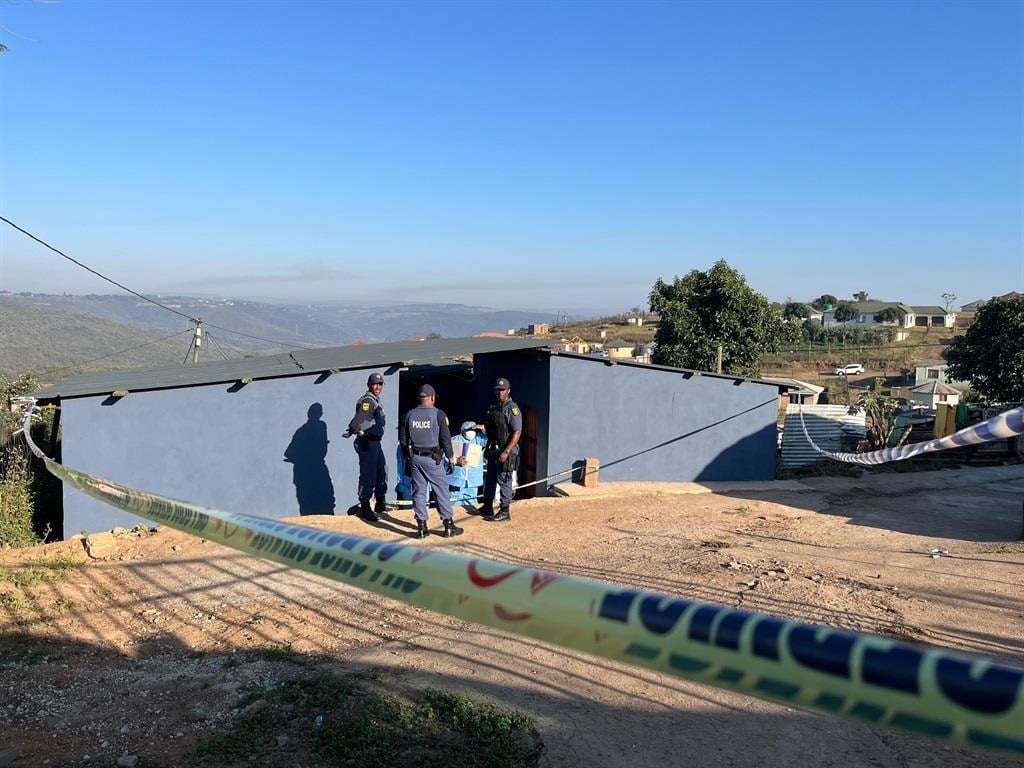 Four suspects were killed in a shootout with police in Camperdown near Pietermaritzburg. (Sakhiseni Nxumalo/News24)
