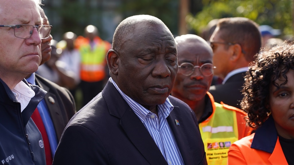 News24 | George building collapse: Do not worry, the government will help, Ramaphosa tells families