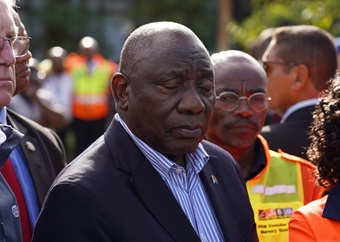 George building collapse: Do not worry, the government will help, Ramaphosa tells families