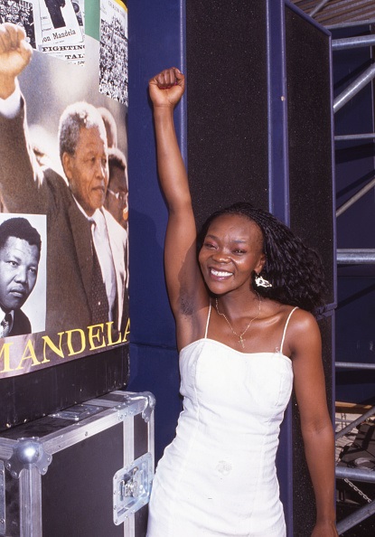 Brenda Fassie, chanteuse Sud africaine, le 23 juil