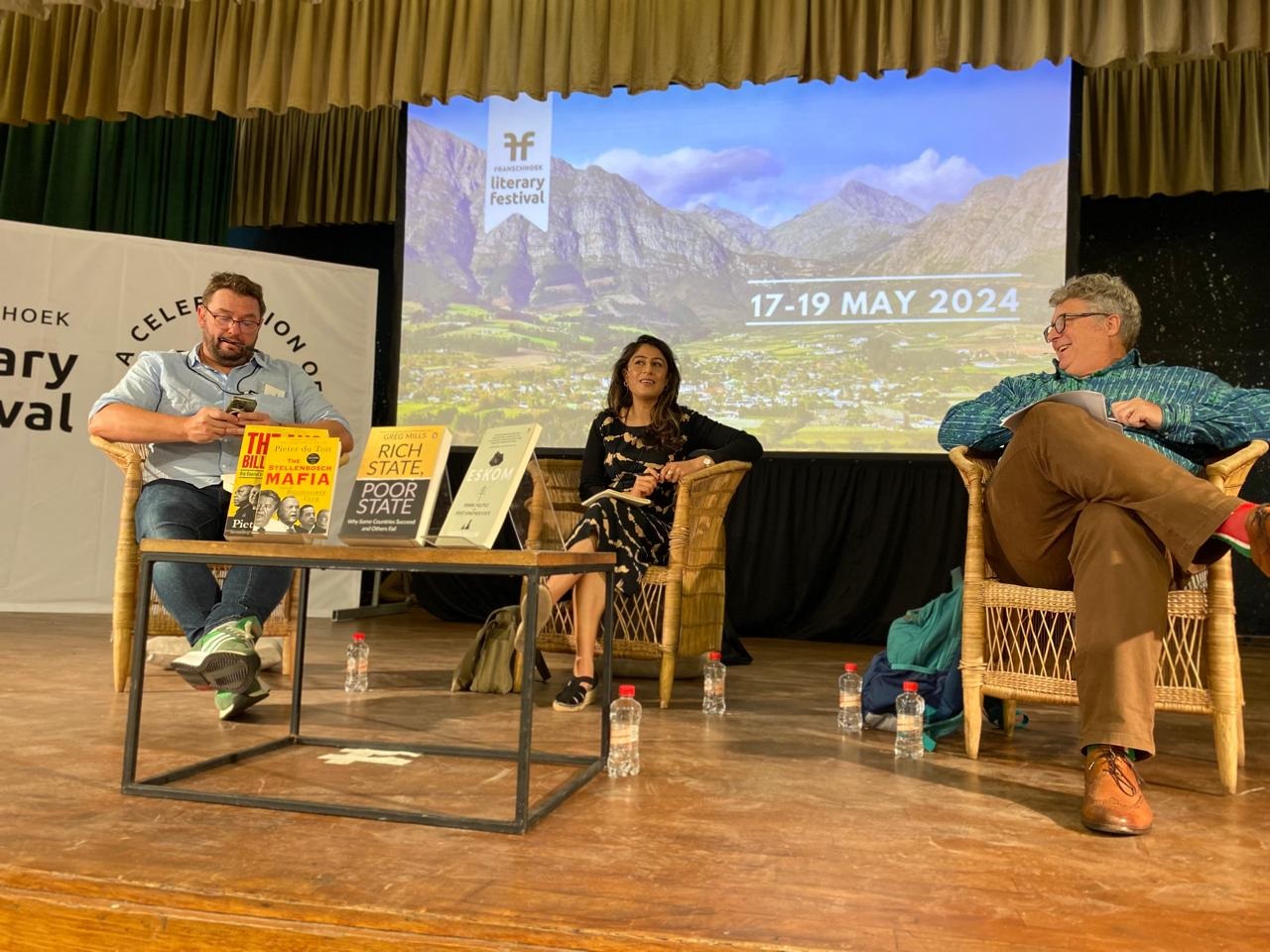 LIVE | David Wallaims brings his wild world to Franschhoek literary fest