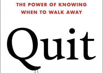 BOOK REVIEW | Know when to quit - it's a good thing