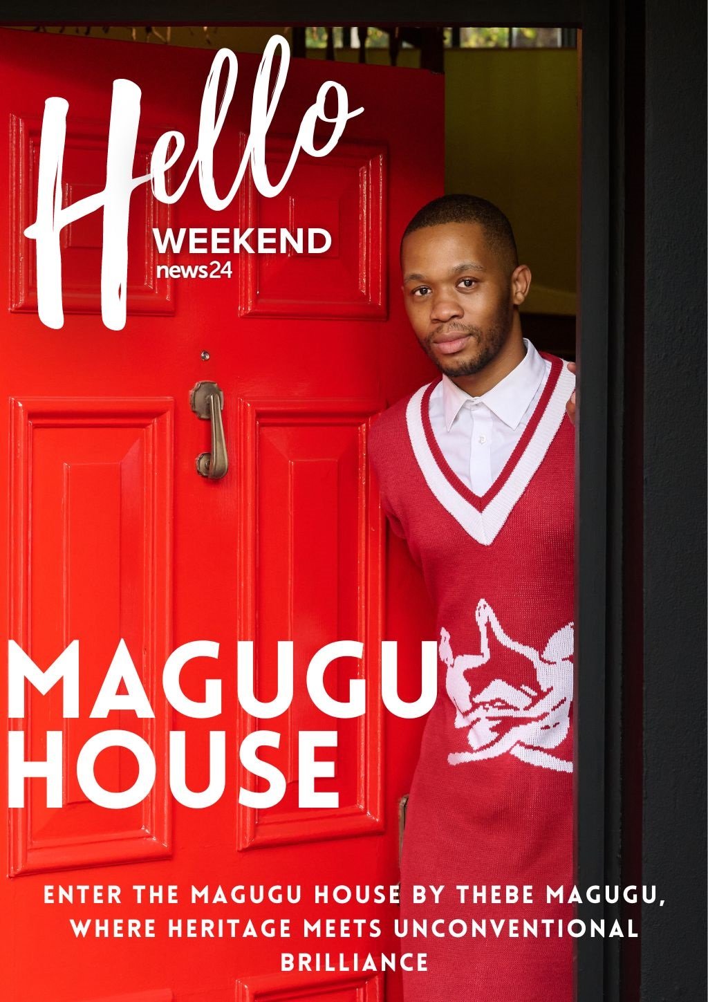 Thebe Magugu recently launched the Magugu House.