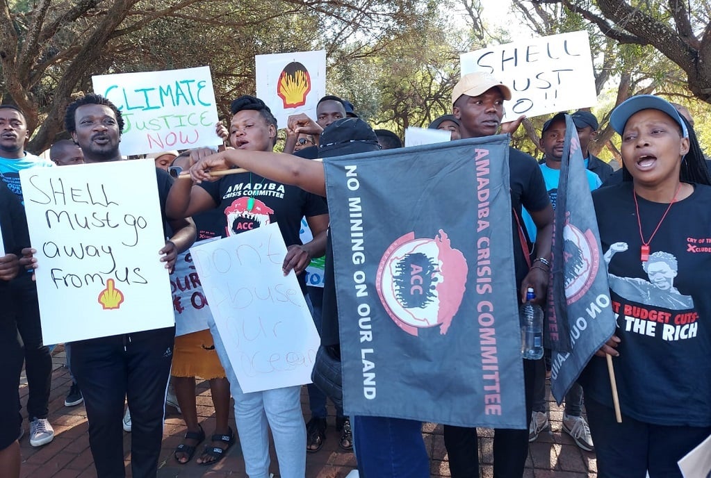 The Supreme Court of Appeal heard the long-standing issue between Shell and the Wild Coast community on Friday.  (Katherine Robinson/Natural Justice).