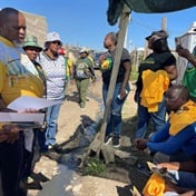 Mantashe must spend a night here and smell the sewage, say frustrated Tembisa residents 