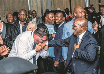 Hofmeyr's son cavorts with Zuma