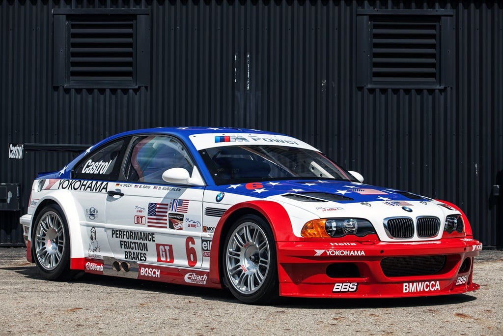 BMW's M3 GTR was a monster and so dominant in the American Le Mans ...