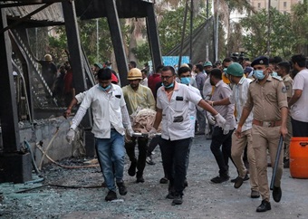 At least 16 dead, mostly children, in India fire: officials