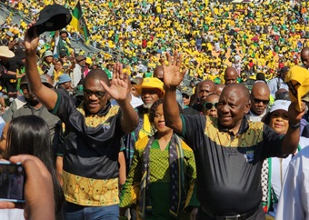 Siyanqoba Rally: ANC promises jobs, basic income grants and an inclusive economy